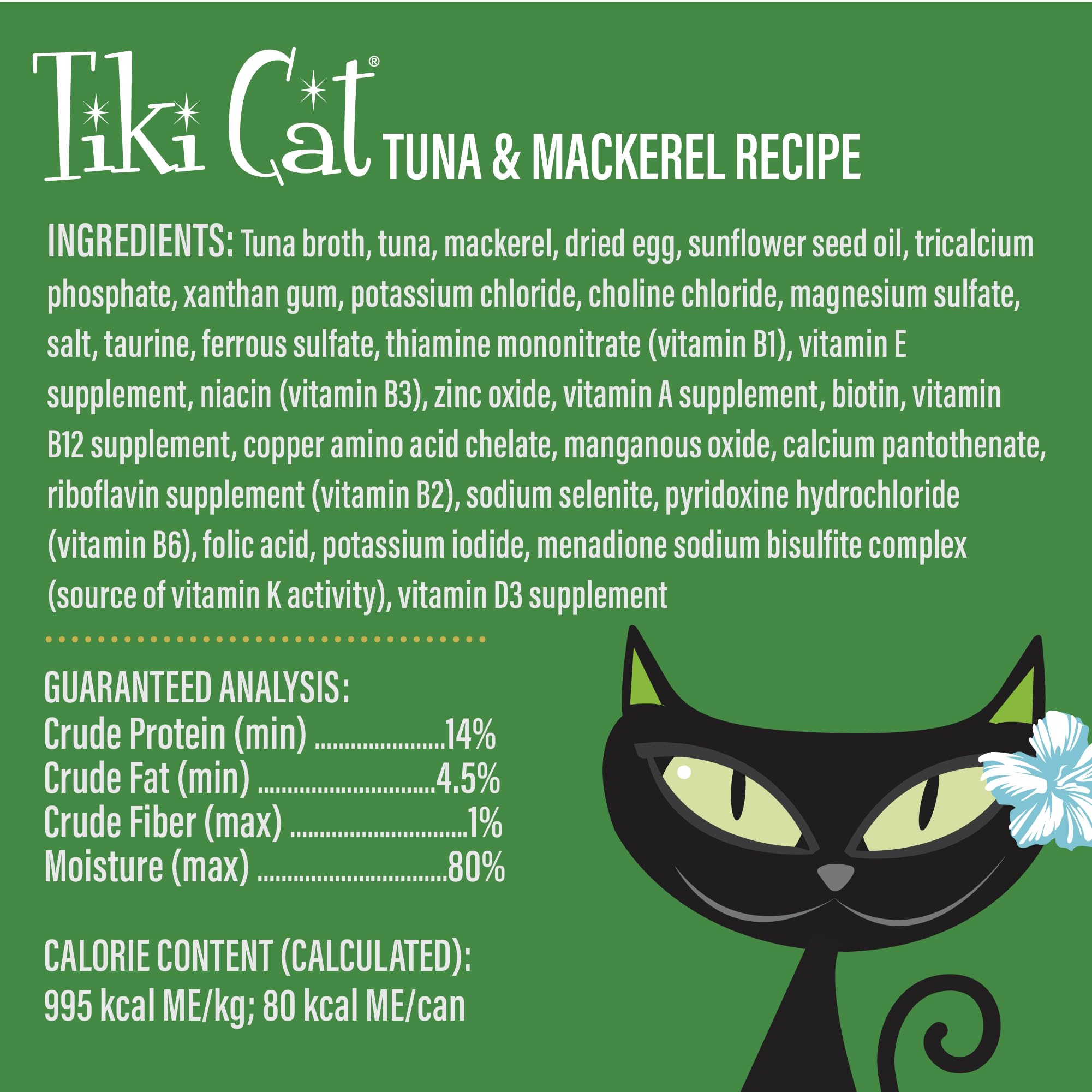 Tiki Cat comparación de porción en mano para visualizar tamaño y control de ración