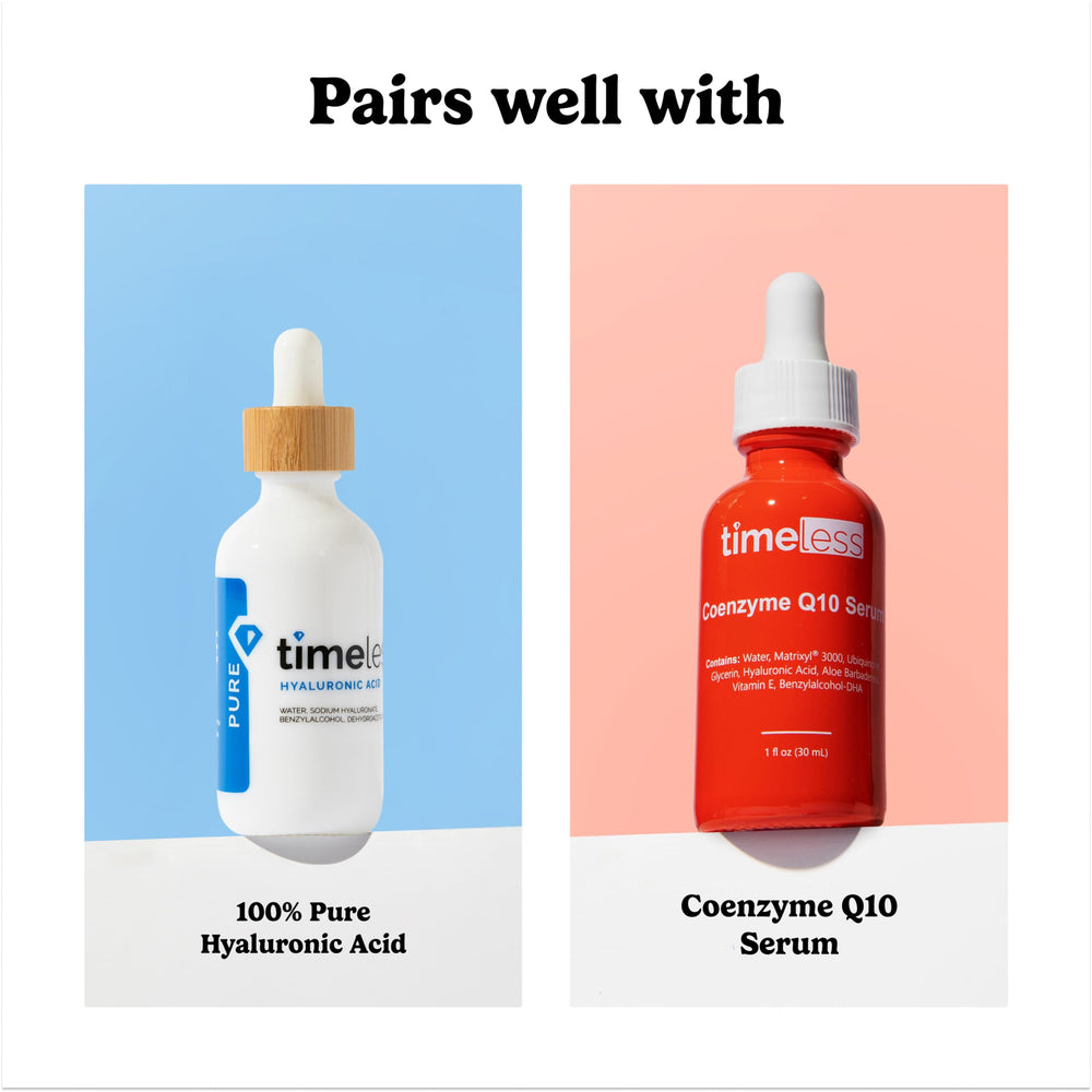 Timeless Skin Care detalle del gotero que demuestra dosificación precisa