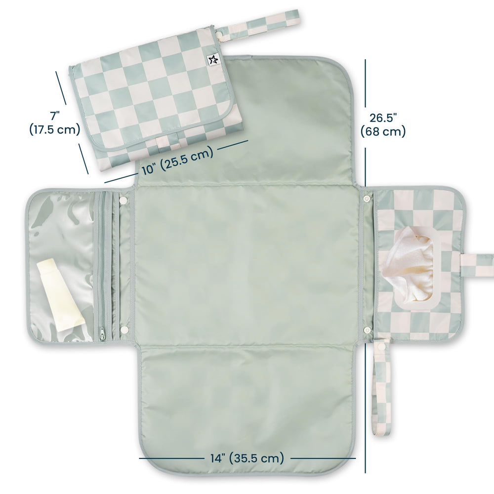Tiny Twinkle detalle de la textura impermeable, protección contra líquidos