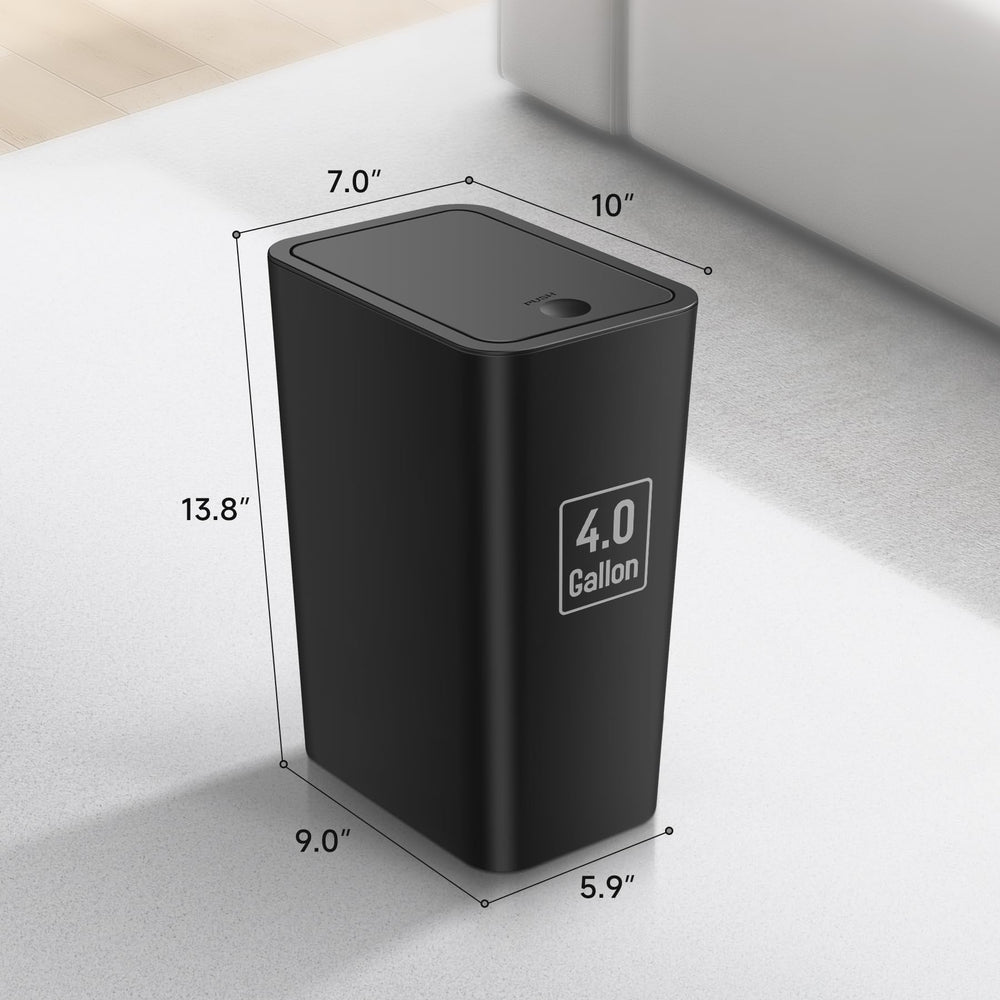 TIPGO papelera junto al lavabo en baño moderno ideal para espacios pequeños