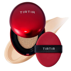 TIRTIR front packaging de la cushion mostrando diseño y facilidad