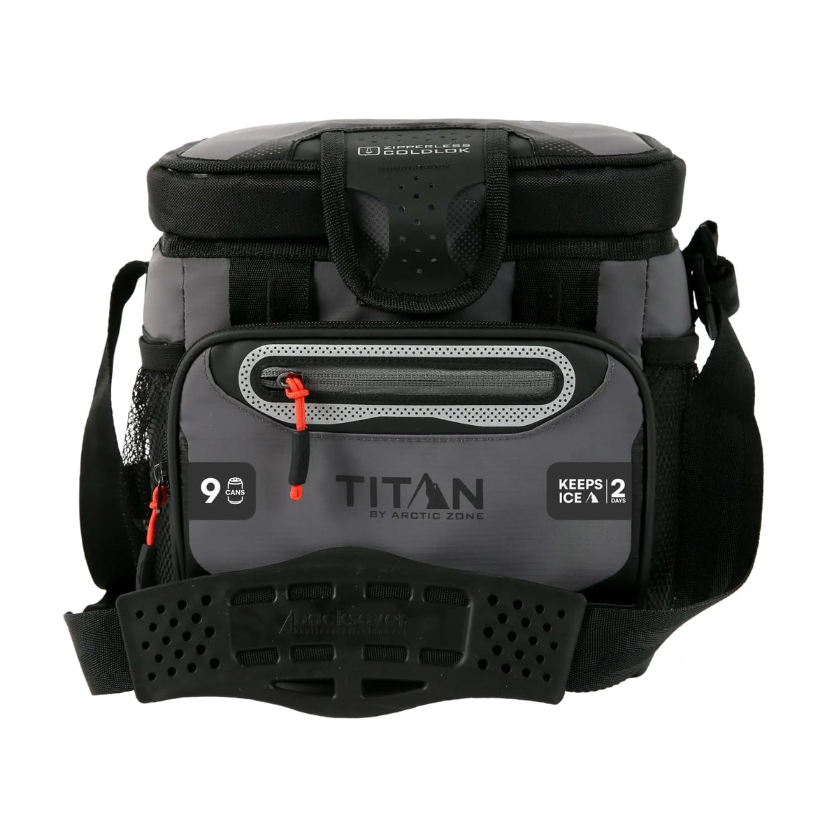 Titan by Arctic Zone vista frontal con cierre rápido y acceso cómodo