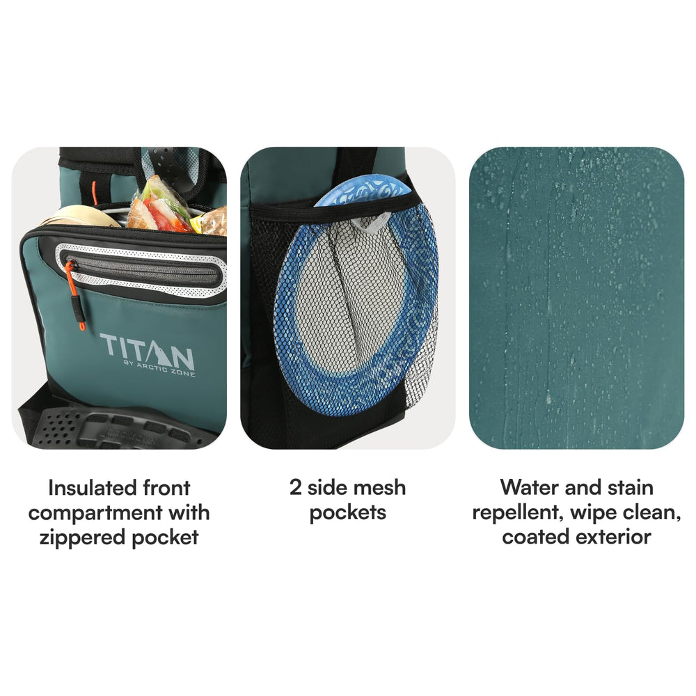 Titan by Arctic Zone correa Backsaver con almohadilla antideslizante para transporte cómodo