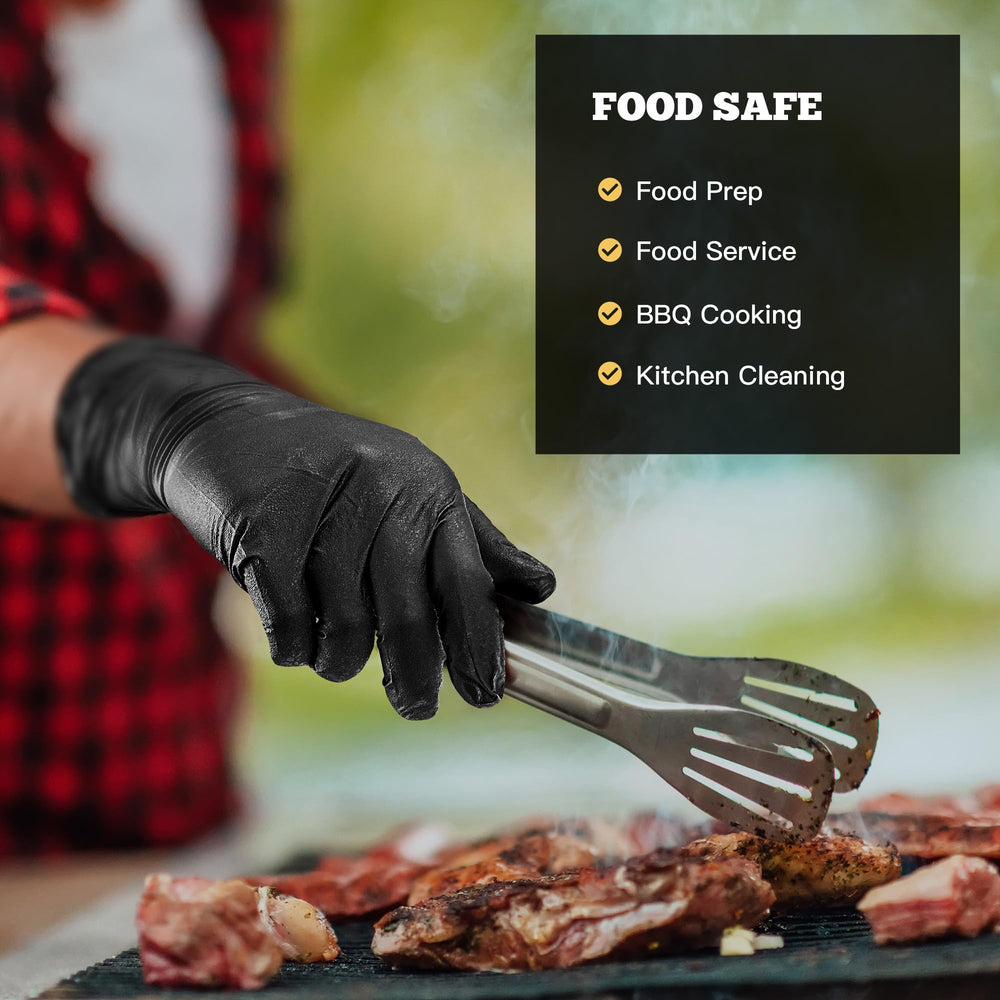 TitanFlex guantes en cocina manipulando alimentos con higiene