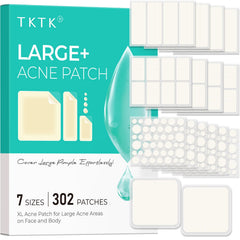 TKTK envase frontal mostrando 302 parches y beneficios visibles