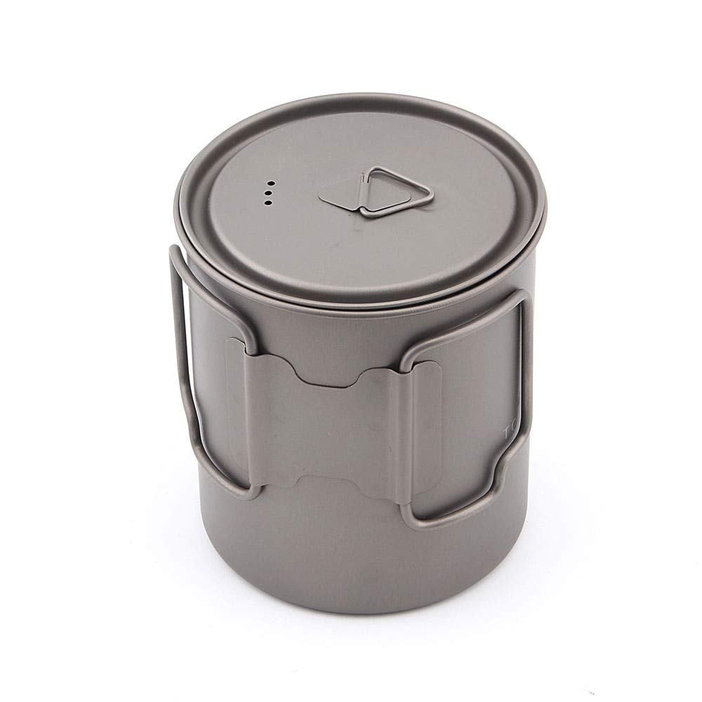 TOAKS tapa ajustada en la olla 750ml que mantiene el calor al cocinar