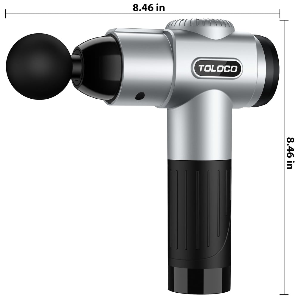 TOLOCO in gym setting used on thigh showing practical recovery after workouts