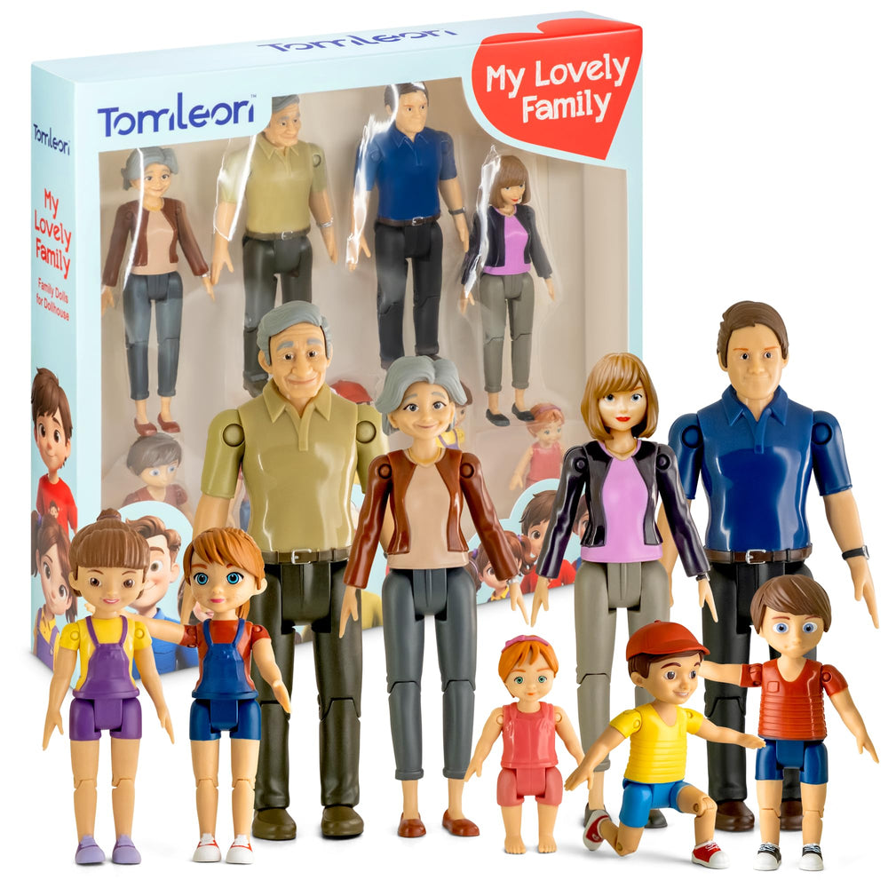 TOMLEON caja colorida del set lista para regalar en celebraciones