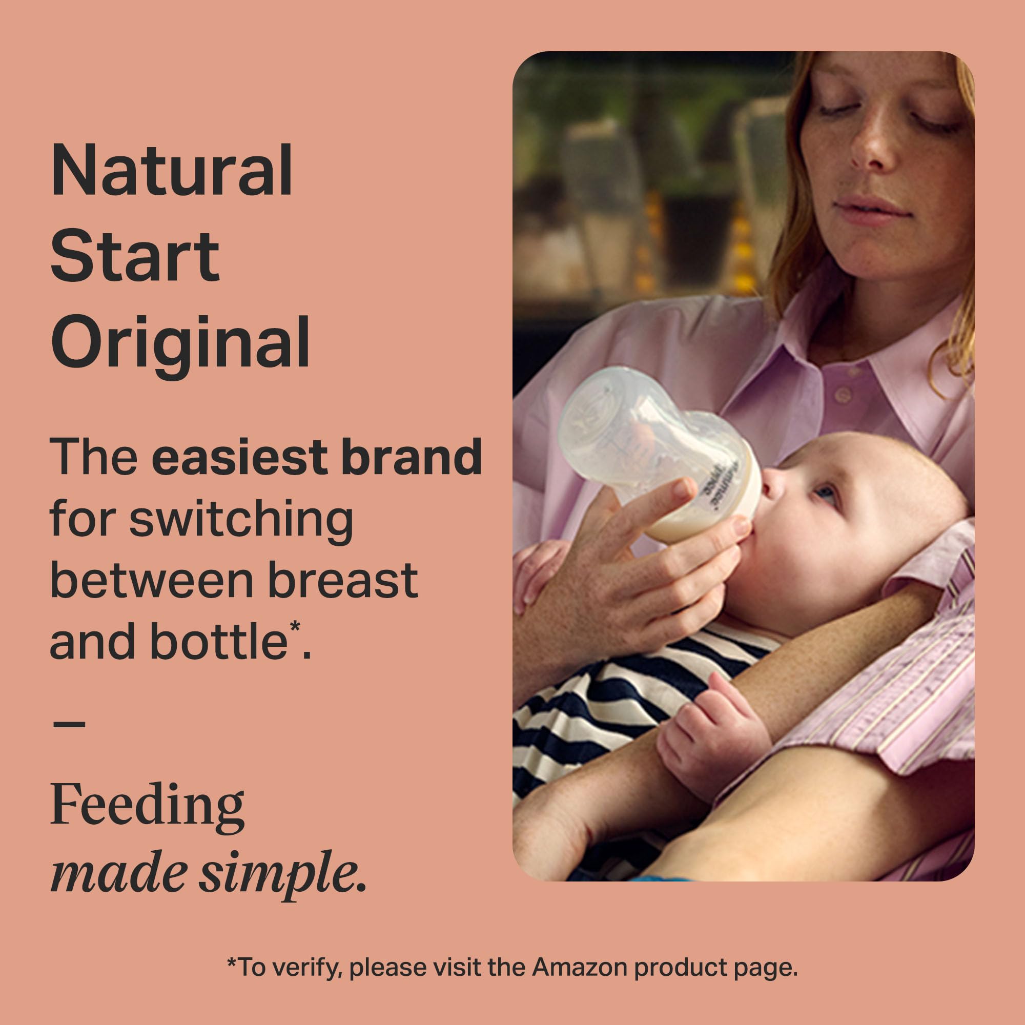 Tommee Tippee primer plano de la tetina de silicona que imita el pecho