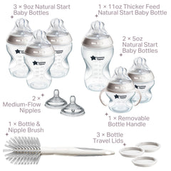 Tommee Tippee detalle de tetina de silicona flexible que imita el pecho y confort