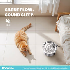 tomxcute laid-out filter parts showing quadruple filtration for cleaner water benefit