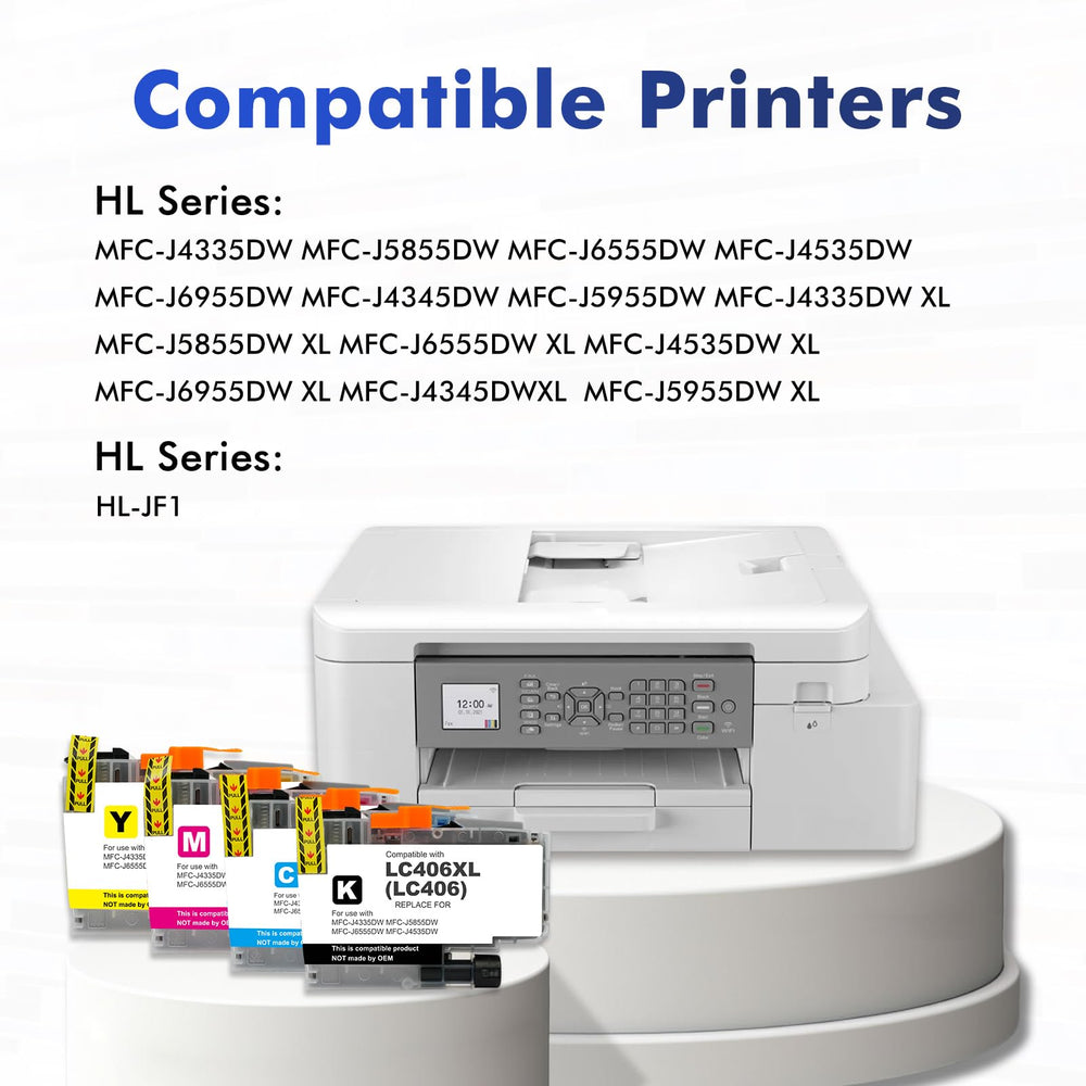 Toner Bank primer plano del chip del cartucho resaltando compatibilidad