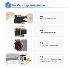 Toner H-Party instalado en Brother MFC-J4335DW facilita la sustitución