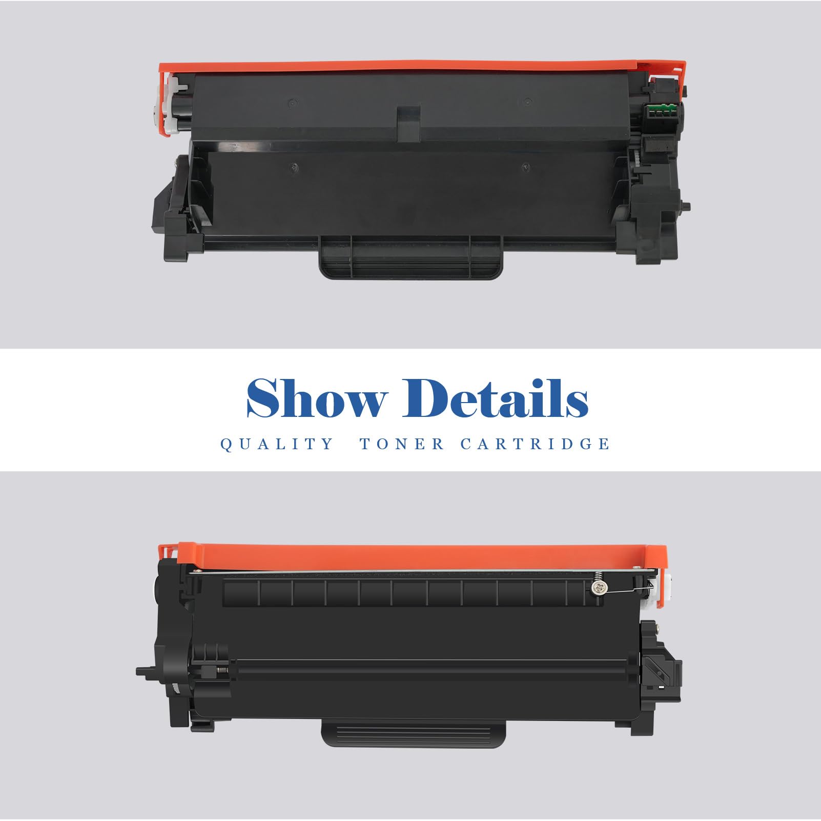 Toner H-Party detalle de textura del polvo para distribución uniforme