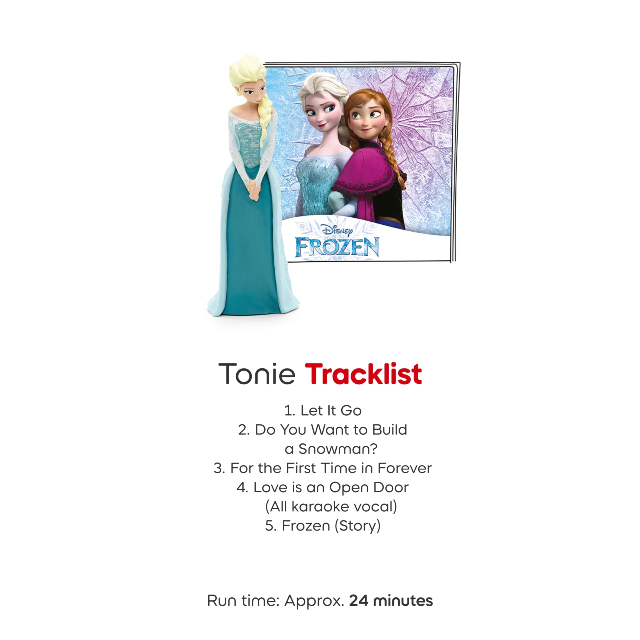 Tonies Elsa en su embalaje original listo para regalo y protección