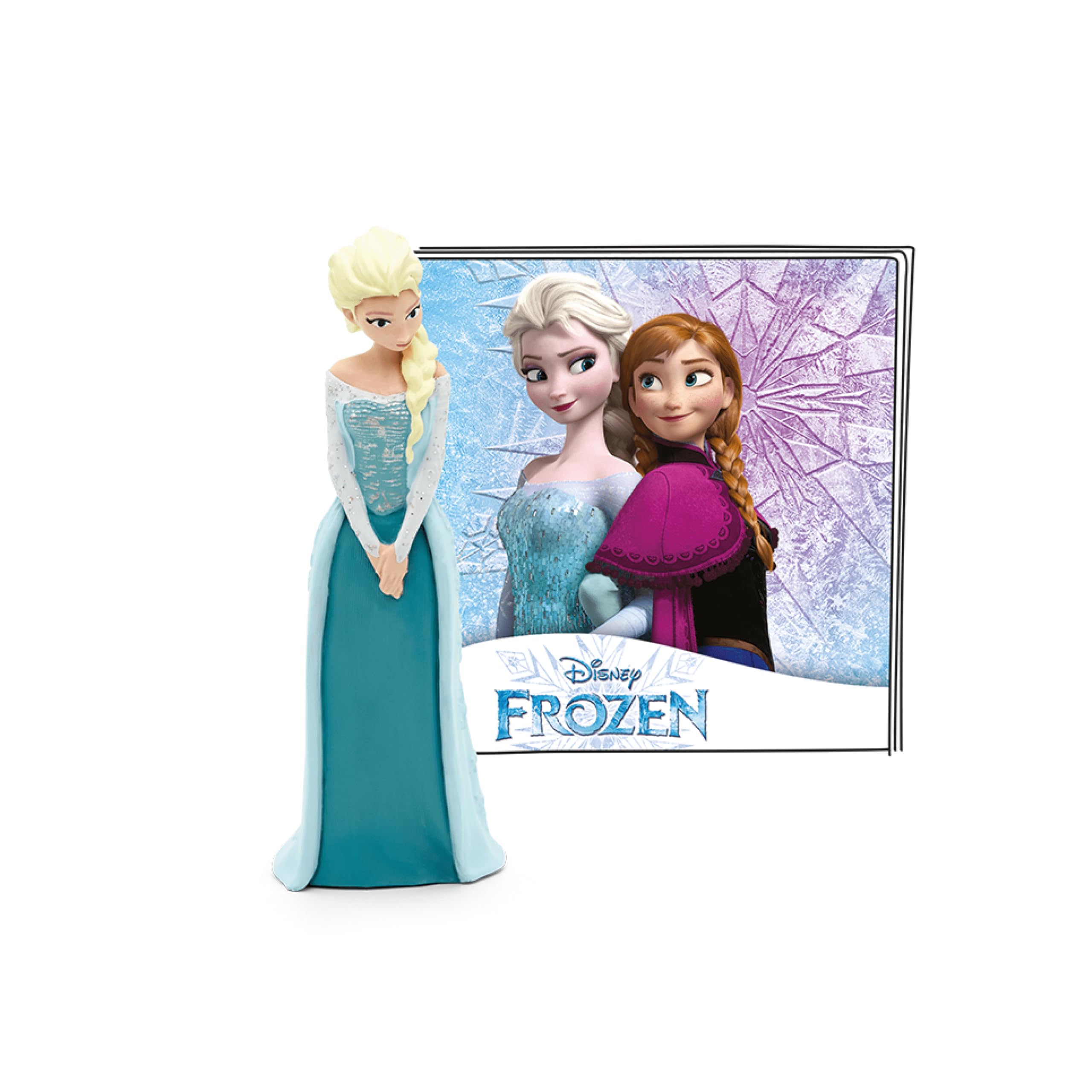 Tonies Elsa vista frontal con diseño atractivo y fácil identificación