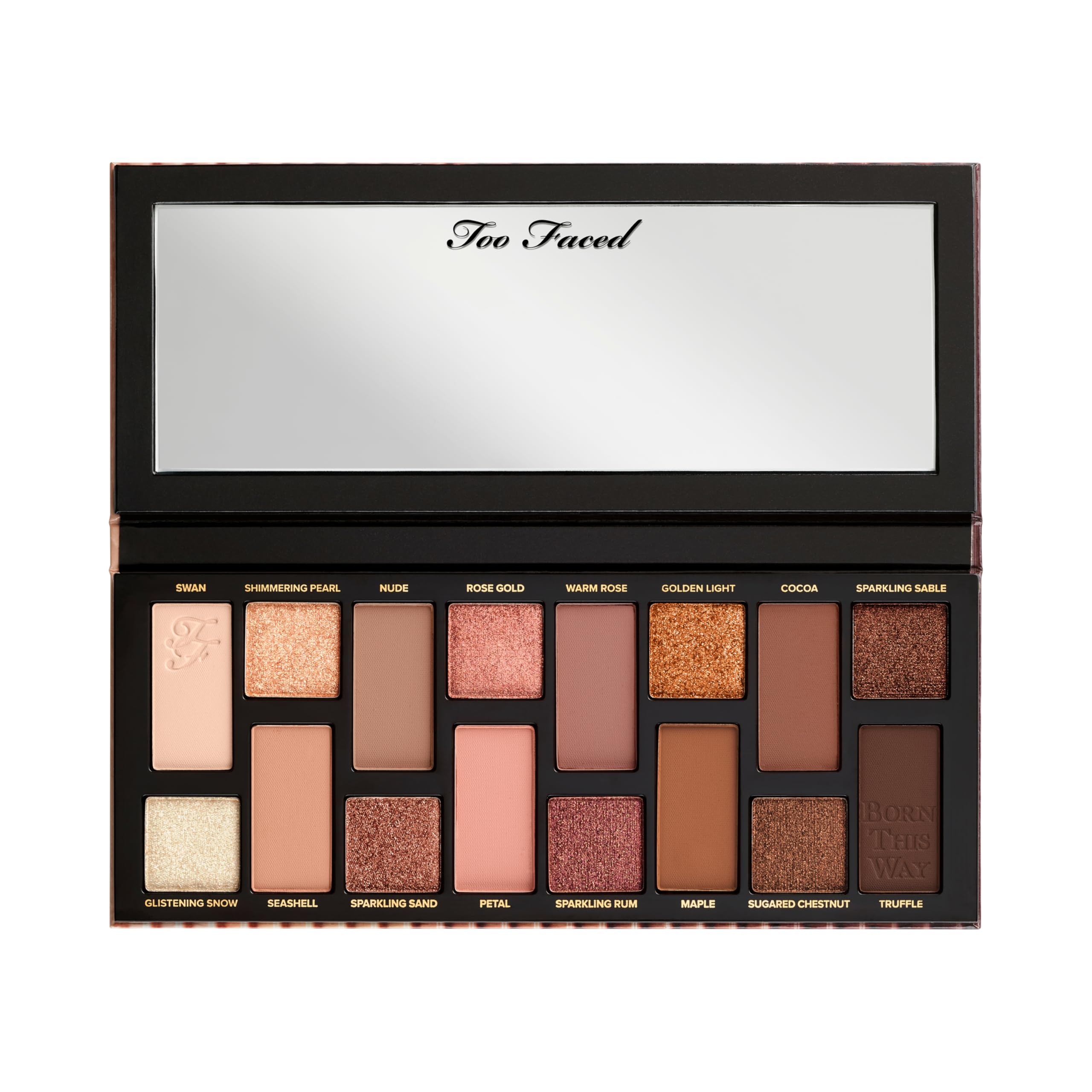 Too Faced etiqueta con ingredientes como agua de coco y ácido hialurónico