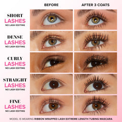 Too Faced cepillo Lash Extension detalle que separa y define pestañas