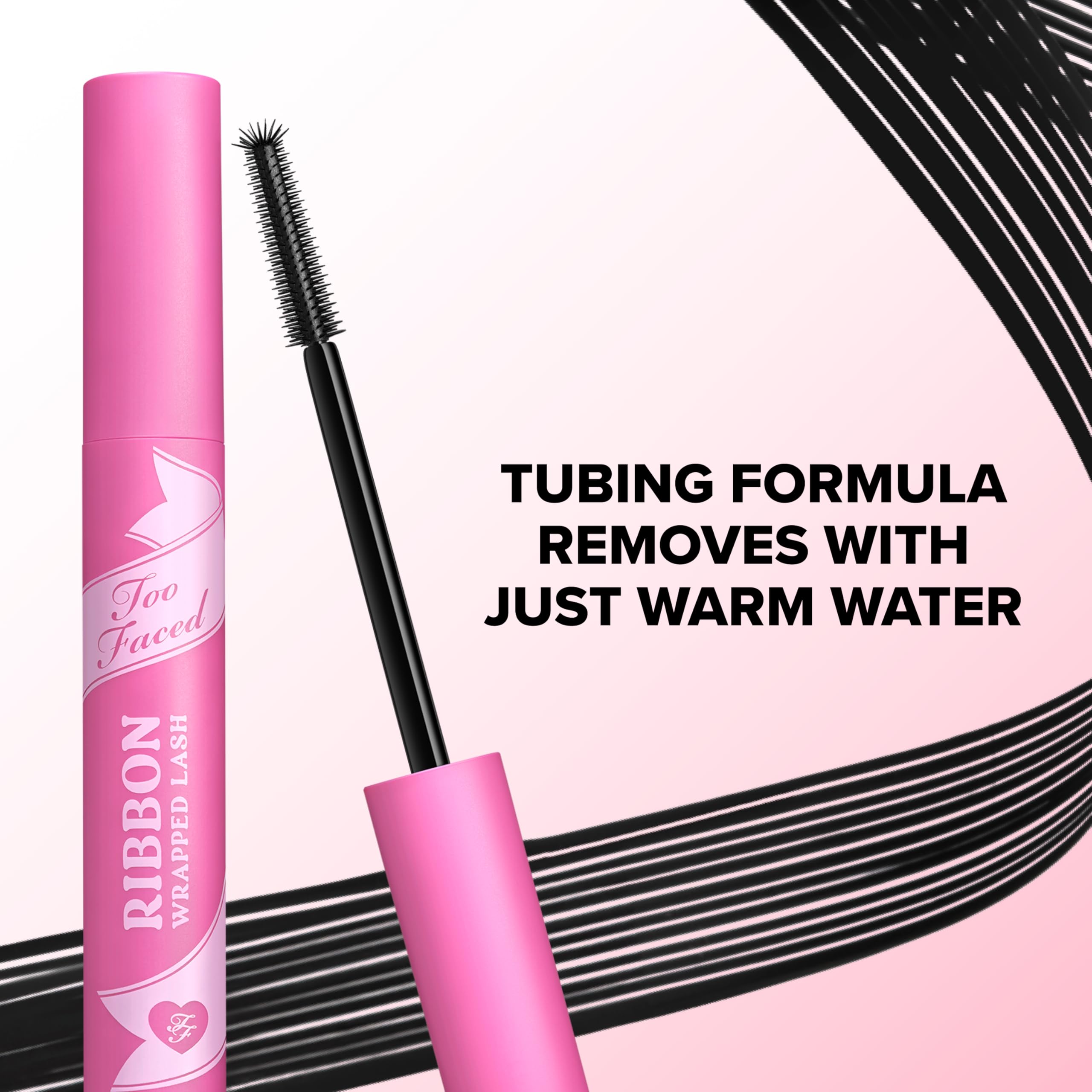Too Faced envase y etiqueta que indica 24 horas de duración