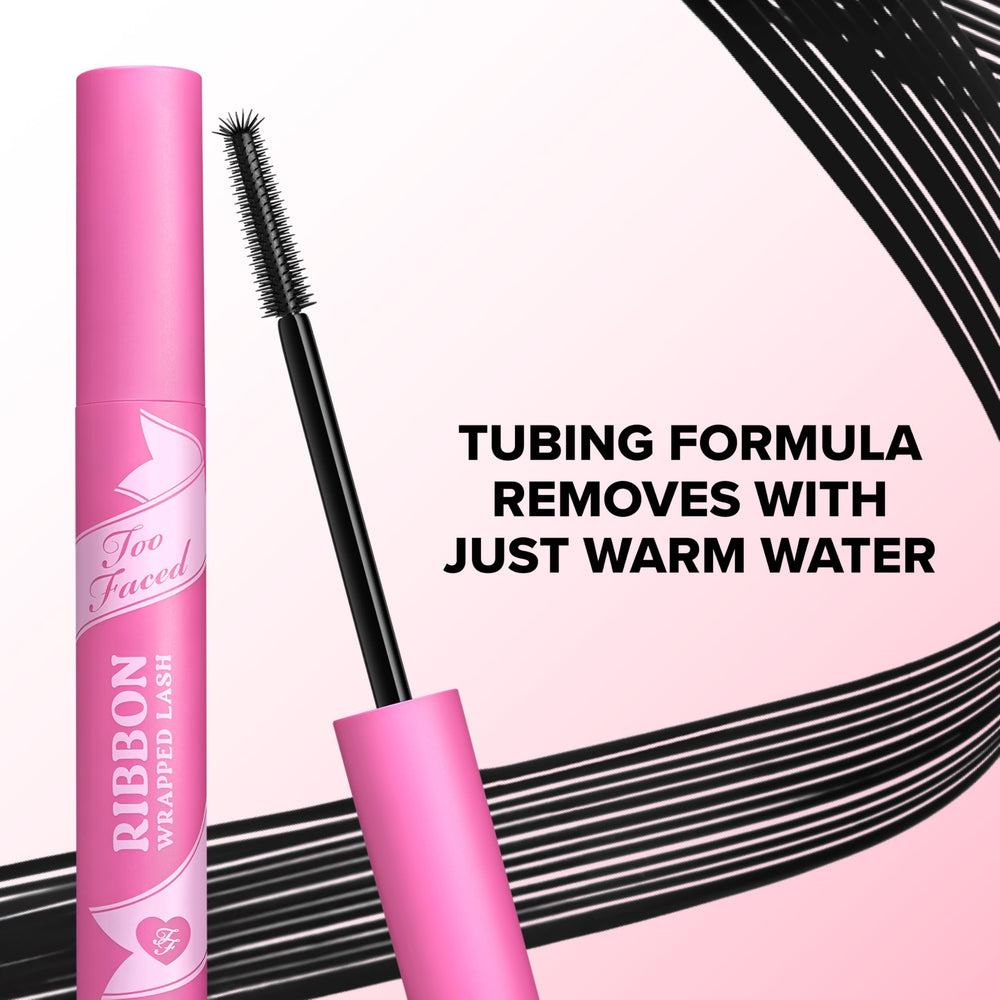 Too Faced envase y etiqueta que indica 24 horas de duración