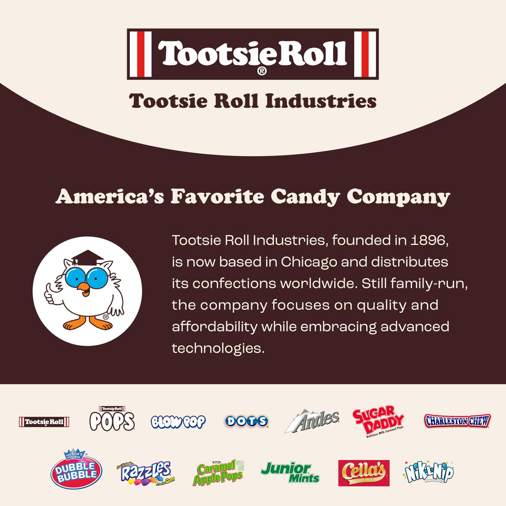 Tootsie Roll ambiente de fiesta con dispensador y gumballs como decoración