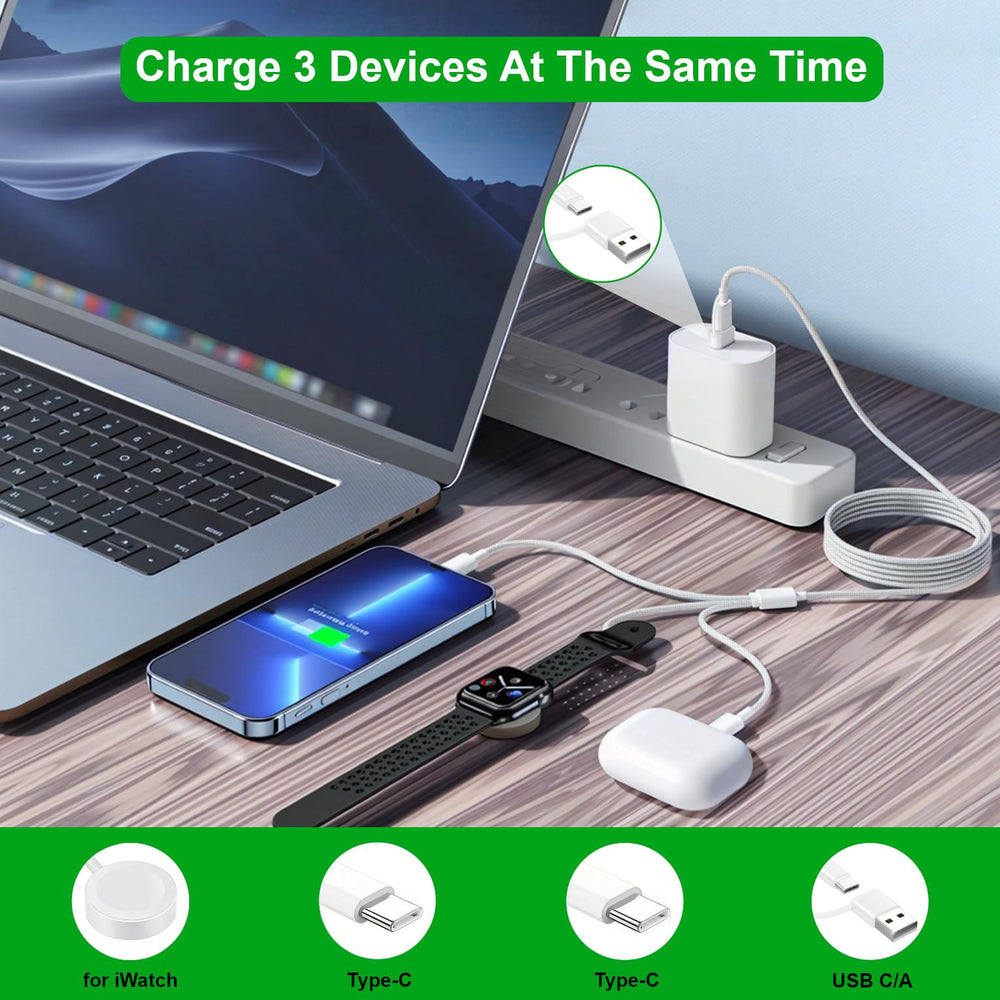 TOP-UP conector magnético para Apple Watch, carga segura y precisa