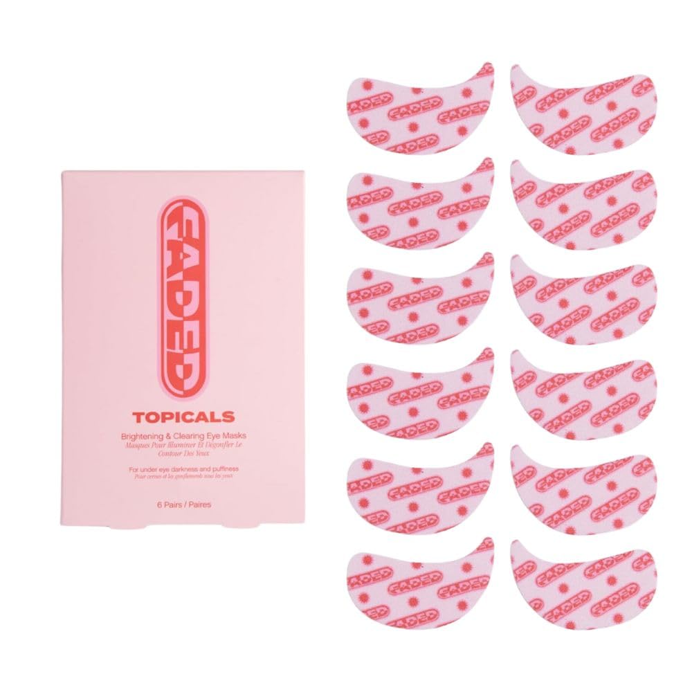 Topicals empaque frontal mostrando pack de 6 para efecto calmante