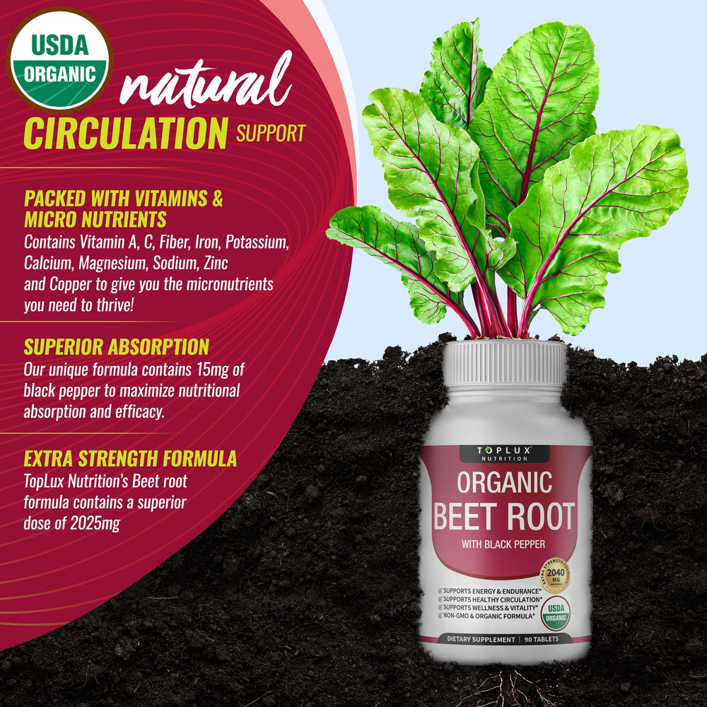 Toplux etiqueta nutricional enfocada en ingredientes y dosis clave