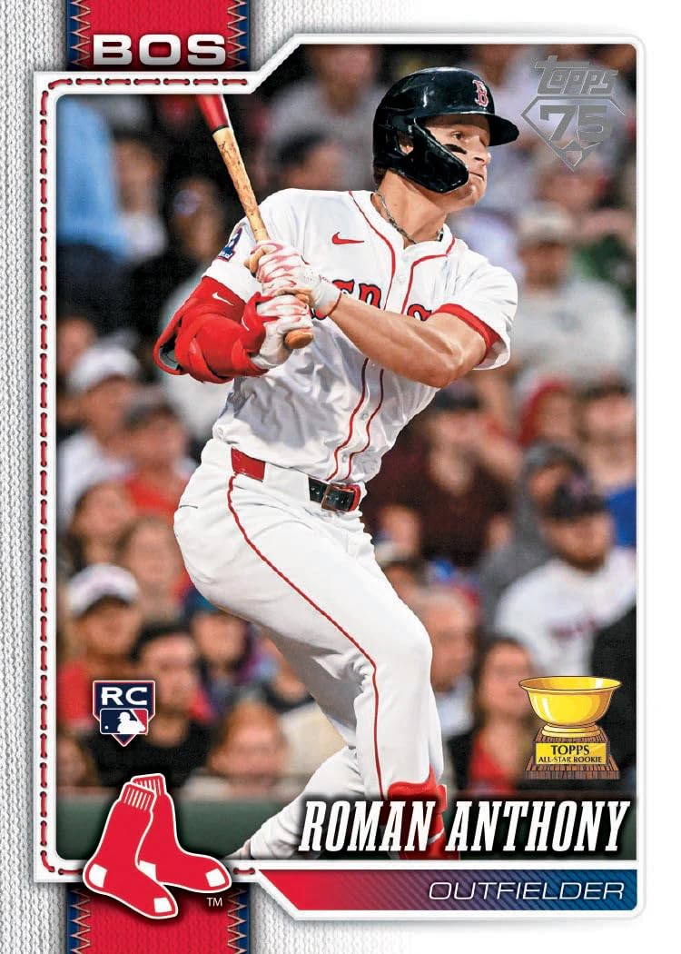 Primer plano de paralela Holo Holo Topps brillando, Topps añade rareza coleccionable