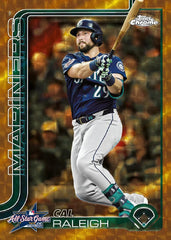 Topps Chrome cartas rainbow extendidas destacando paralelos