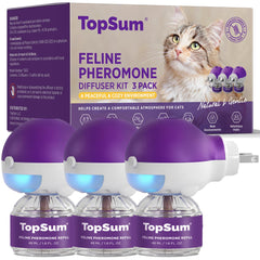 TopSum paquete frontal con tres difusores mostrando confort doméstico