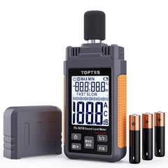 TOPTES TS-501B frontal con pantalla grande legible, lectura rápida