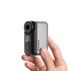 TOPUMP TB2PRO vista frontal compacta mostrando diseño portátil y uso práctico