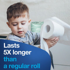 Tork rollo instalado en dispensador T24, uso práctico y compatible