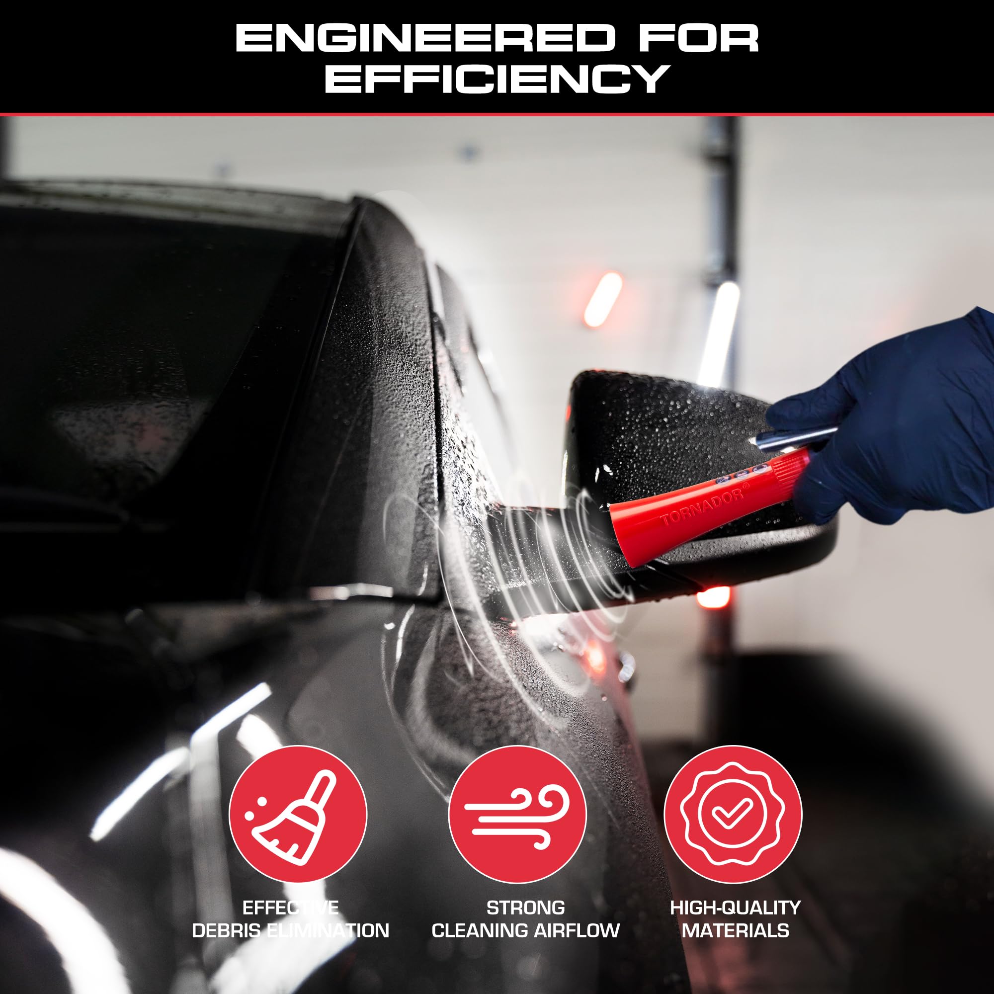Tornador Z-007 Mini detalle de boquilla que facilita extracción precisa de suciedad