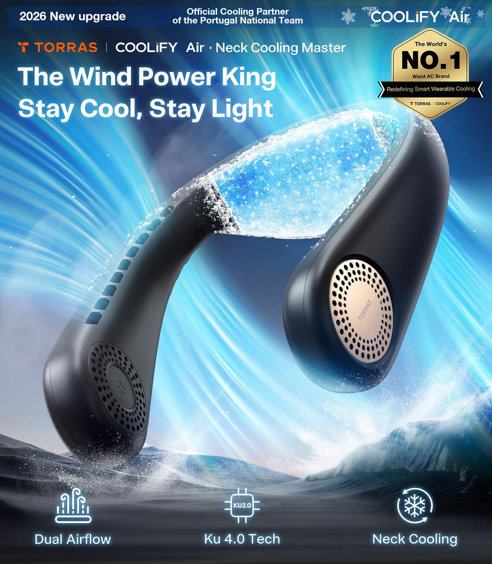 TORRAS COOLiFY Air detalle de malla metálica antienredos para mayor seguridad