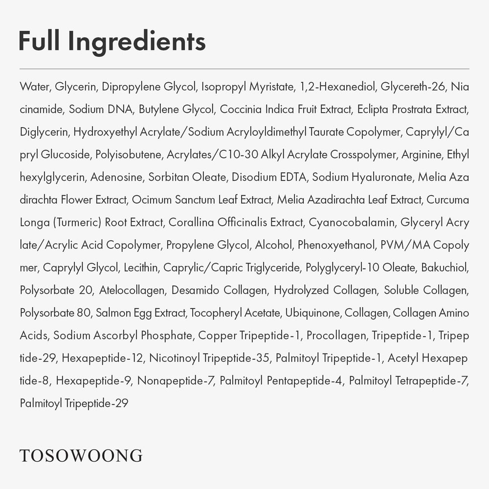 TOSOWOONG sérum integrado en rutina de baño para un acabado glow
