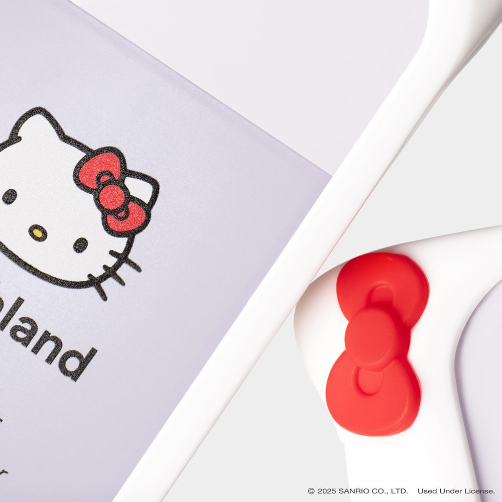 Spray Touchland dentro de un bolso, Hello Kitty como accesorio funcional
