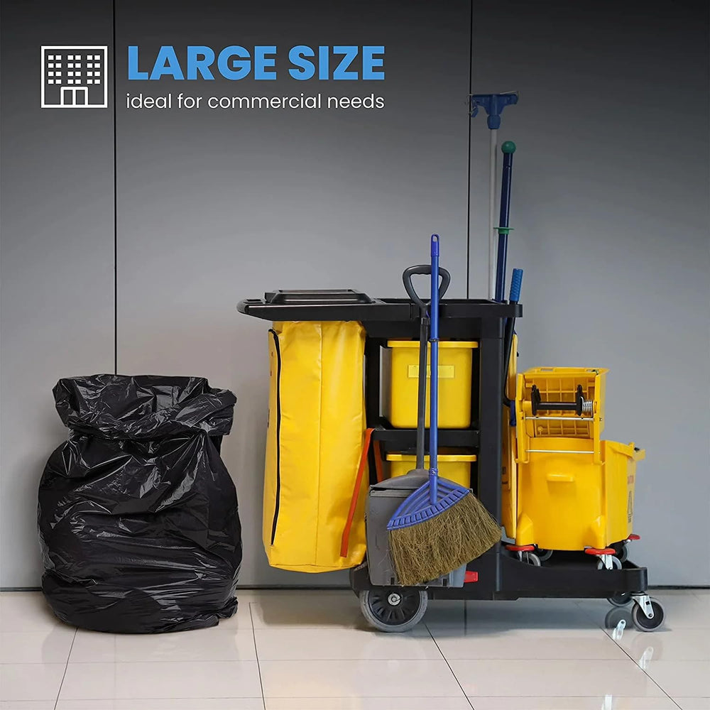 ToughBag escena de limpieza comercial eficiencia en recolección