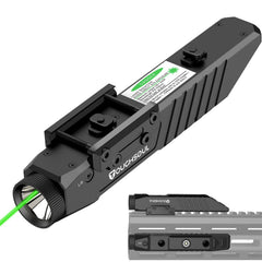 TOUGHSOUL front view mounted on rifle showing compact profile and fast mounting benefit
