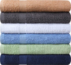 Towel and Linen Mart juego de colores, combina con decoración