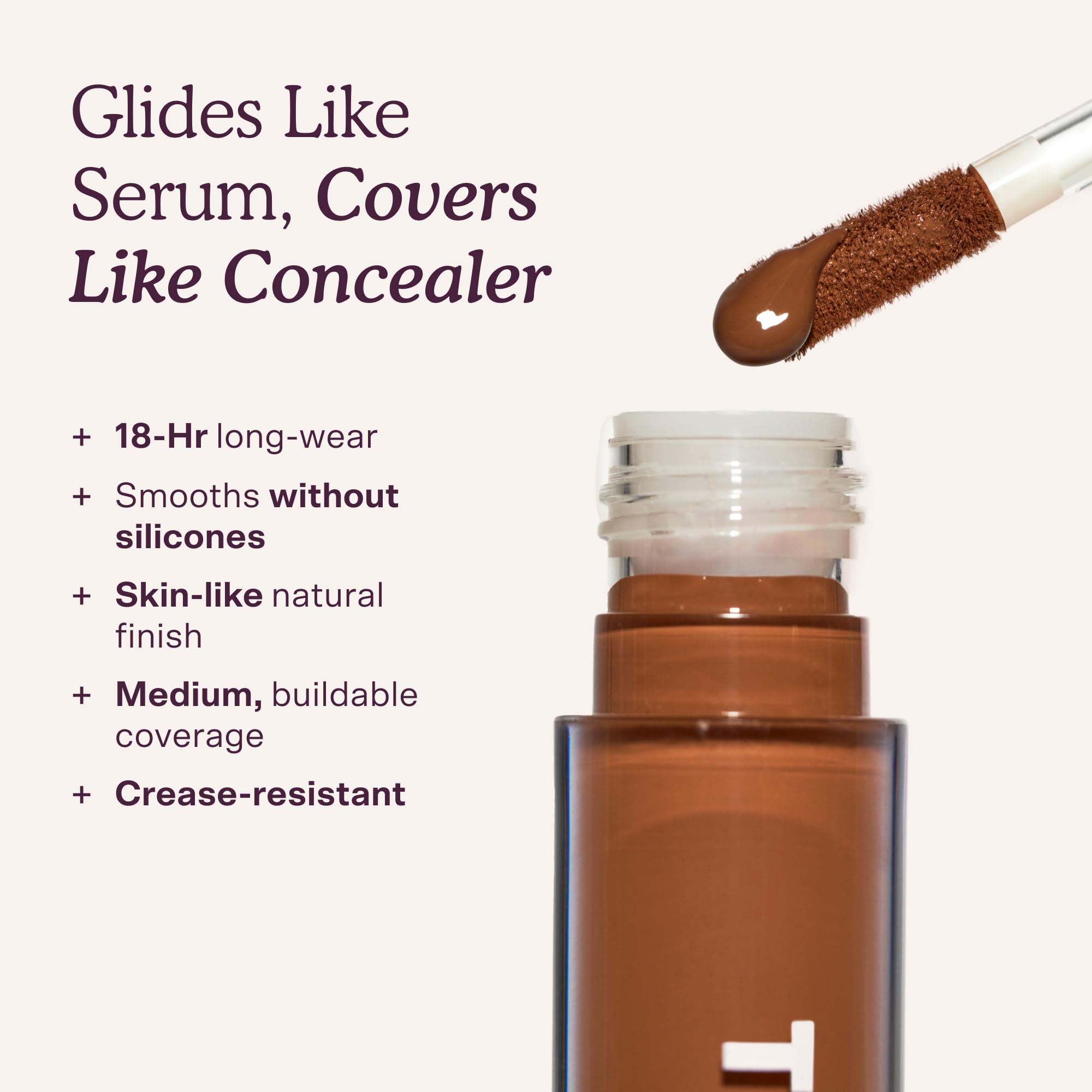 Tower 28 side-by-side on-skin coverage comparison for visible concealment
