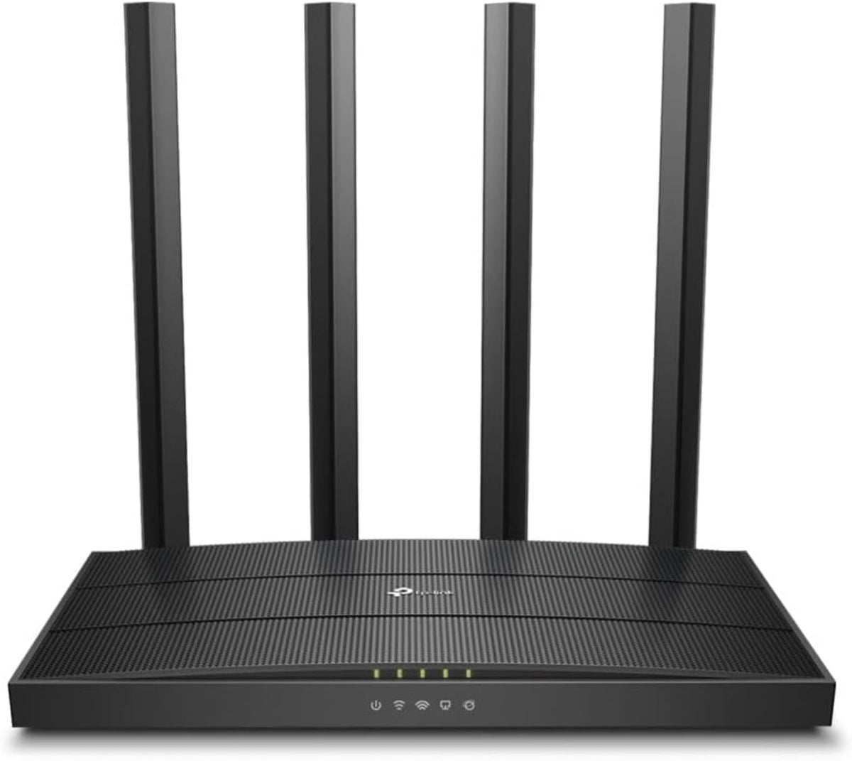 TP-Link Archer A6 vista frontal con indicadores LED y diseño compacto, conecta rápido