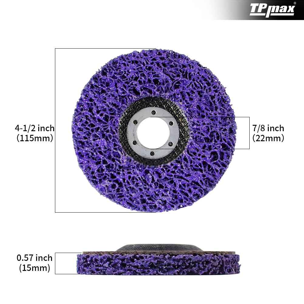 TPmax textura abrasiva en primer plano para acabado uniforme