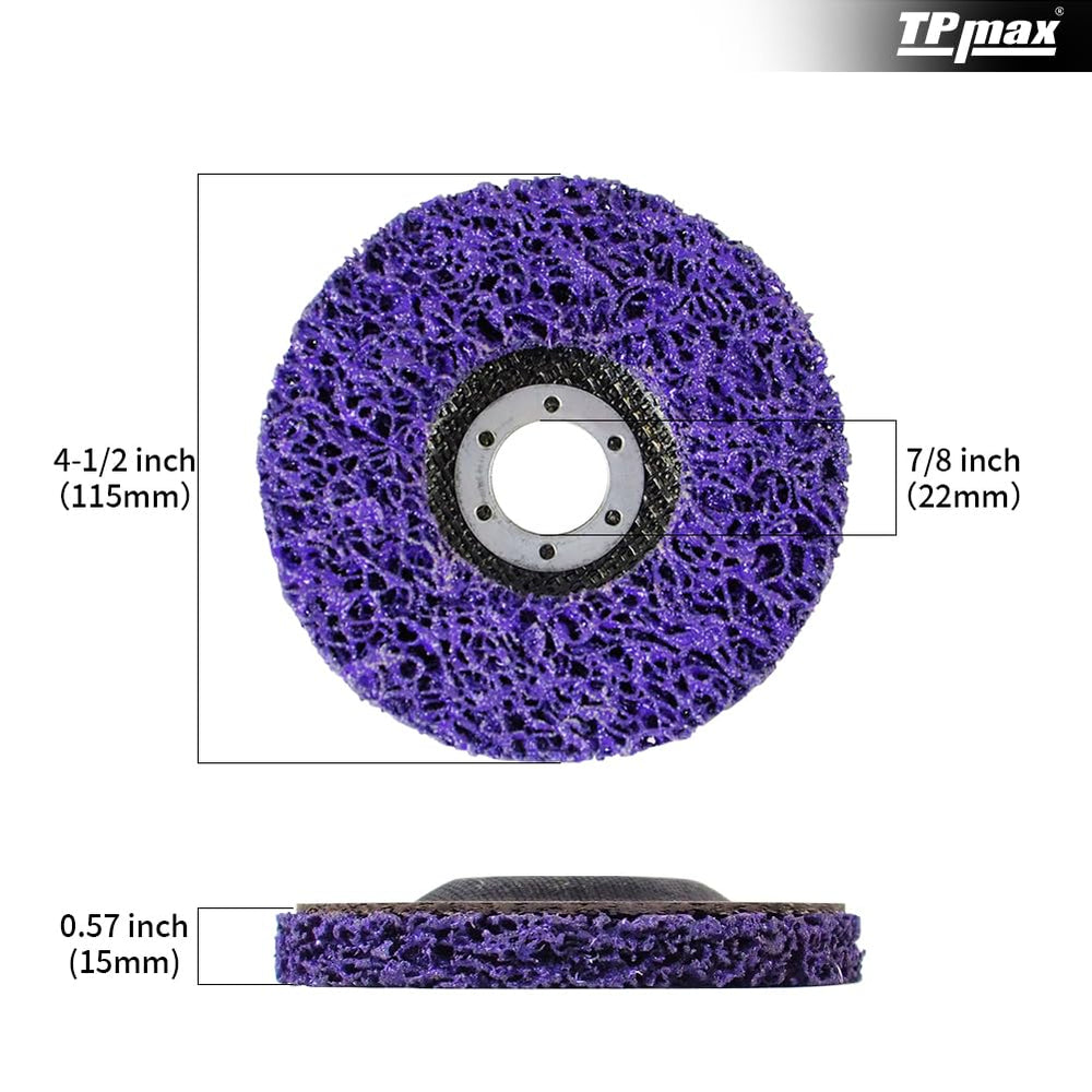 TPmax textura abrasiva en primer plano para acabado uniforme