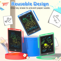 TQU tablet in child hand showing size and portability for travel convenience