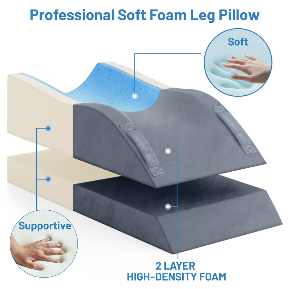 TranquilRelax asas reforzadas para mover y ajustar la almohada con seguridad