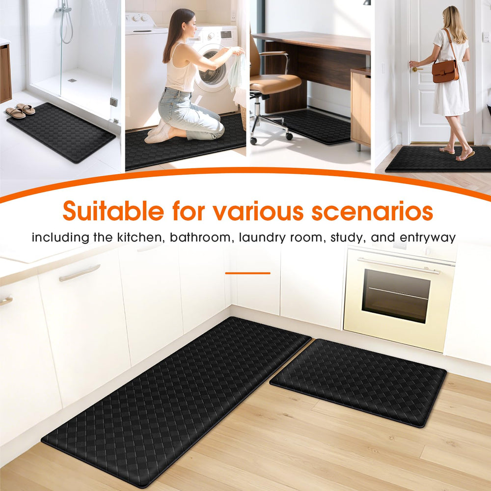 TranquilRelax ambiente de cocina con alfombrillas realzando estilo y practicidad
