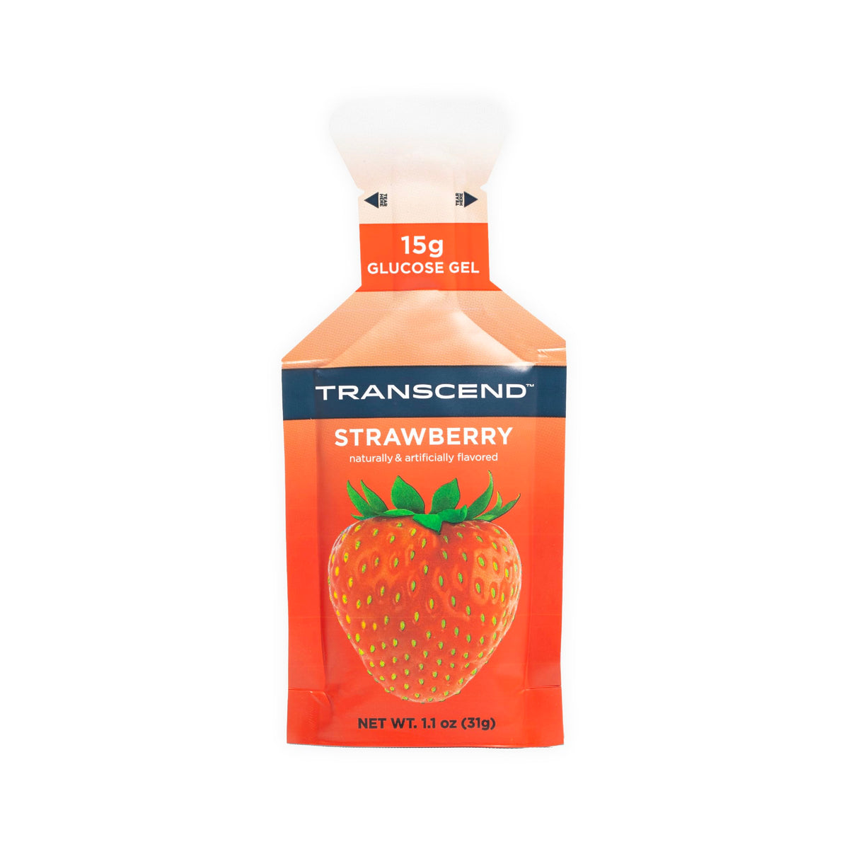 Transcend empaque frontal mostrando el pack de diez, práctico y portátil