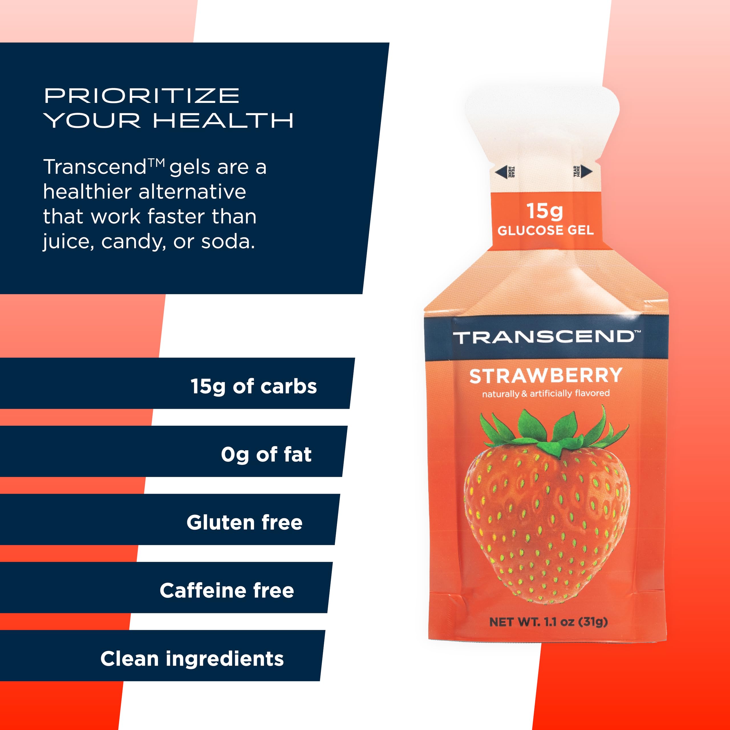 Transcend sobre abierto listo para tomar durante el entrenamiento para recargar energía